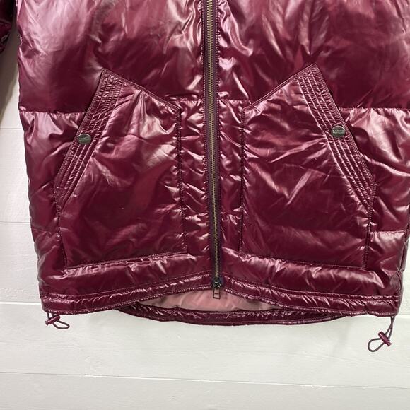 CARVE DESIGNS Maroon Mulberry Portillo Down Water Resistant Jacket Coat Size XS - Picture 7 of 16
